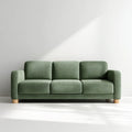 3-Sitzer Sofa Grün 200 x 85 x 82 cm mit Polyesterbezug Rechteckig